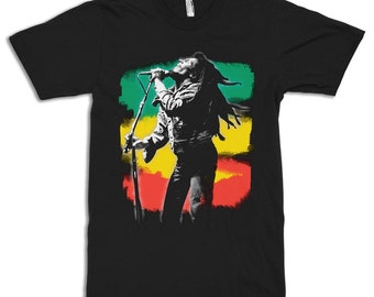 Bob Marley T-Shirt, Men's Women's Sizes (met-067)