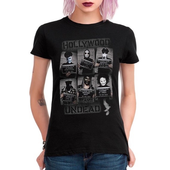 Hollywood UNDEAD バンドTシャツ Hanes Mサイズ US古着 Hollywood Undead Mugshot T-shirt, Men's Women's Sizes (met-139) - Etsy