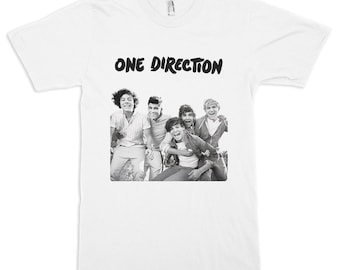 One Direction-T-shirt, herenmaten (met-175)