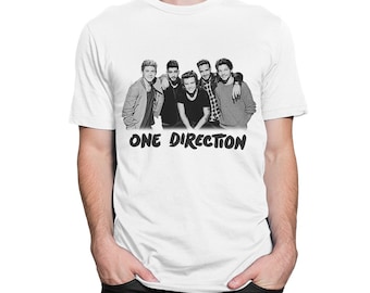 One Direction-T-shirt, herenmaten (met-174)