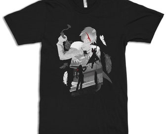 Final Fantasy VIII Squall Leonhart T-Shirt, Men's Women's Sizes (met-196)