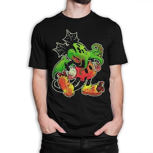 Mickey Cthulhu Funny T-Shirt, Men&#39;s Women&#39;s Sizes (met-234)