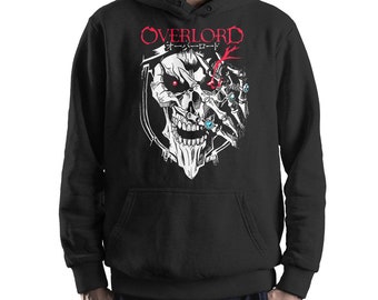 Overlord Ainz Ooal Gown Hoodie and Sweatshirt, Unisex Sizes (met-114)