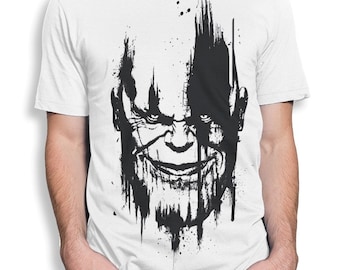 サノス グラフィックTシャツ、アベンジャーズ インフィニティ・ウォーTシャツ、メンズ・レディースサイズ (met-265)
