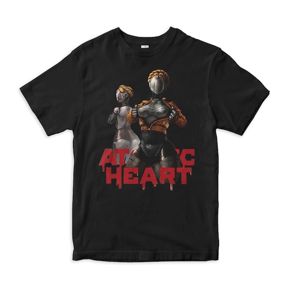 Atomic Heart the Twins T-shirt, 100% Cotton Tee, Men's Women's All