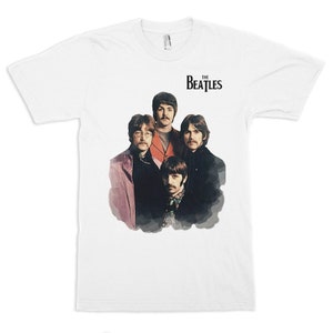 The Beatles Retro T-Shirt, Men&#39;s Women&#39;s Sizes (met-043)
