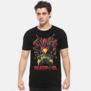 Deadpool and Wolverine T-Shirt, Men&#39;s Women&#39;s Sizes (DEA-08988)