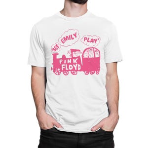 Pink Floyd See Emily Spielen T-Shirt, Herren Damen Größen PINK (met-036)