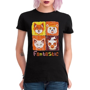 Fantastic Mr. Fox T-Shirt, Wes Anderson Movie Tee, Men&#39;s Women&#39;s All Sizes (met-770)