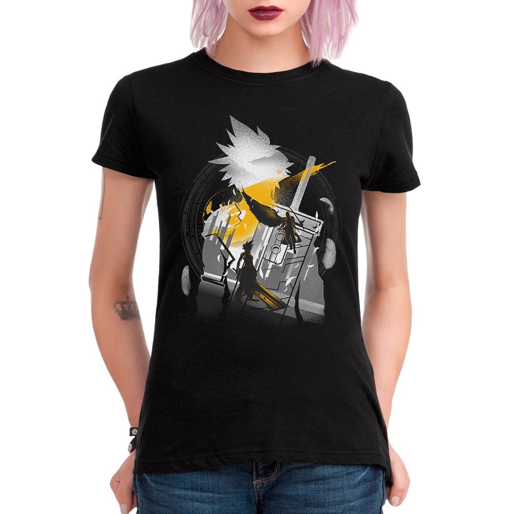 Final Fantasy VII Cloud and Sephiroth T-shirt, Men's Women's Sizes