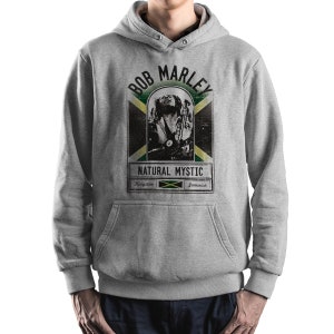 Bob Marley Natural Mystic Hoodie, Van Gogh Inspired Hoodie, Unisex Sizes (met-065)