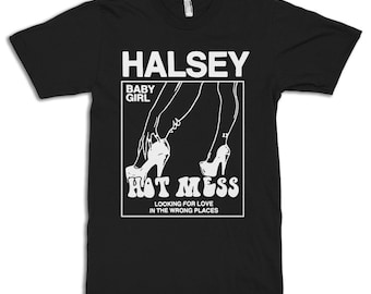 Halsey Hot Mess T-Shirt, Men's Women's Sizes (met-183)