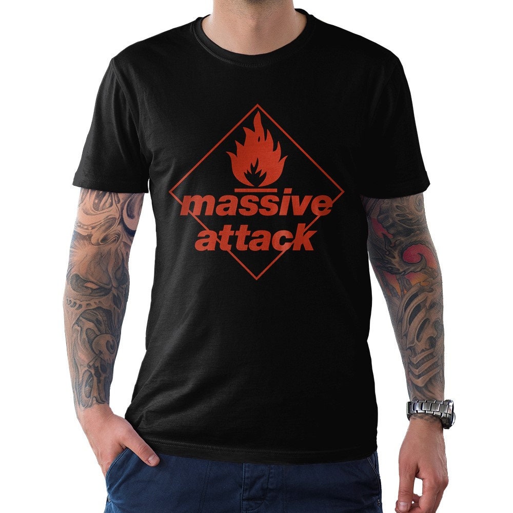 Massive Attack Shirt - Etsy Massive Attack Shirt - Etsy