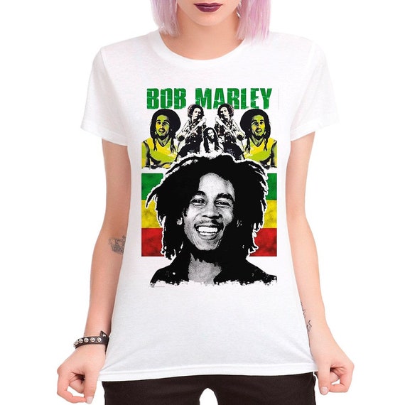 Bob Marley / ボブ・マーリー [Worn Free] Bob Marley / Spartan Health Club Scoop Neck Tee (Heather Grey) (Womens) Worn Free] Bob Marley / Spartan Health Club Scoop Neck Tee