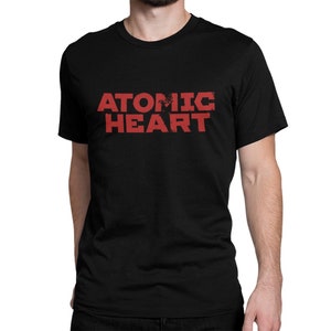 Atomic Heart Logo T-Shirt, 100% Baumwolle T-Shirt, Herren Damen Alle Größen (ATO-97512)