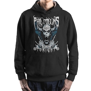 Phil Collins In the Air Tonight Funny Metal Hoodie and Sweatshirt, Unisex Sizes (met-257)