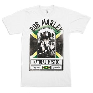Bob Marley Natural Mystic T-Shirt, Men&#39;s Women&#39;s Sizes (met-065)