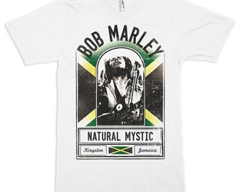 Bob Marley Natural Mystic T-Shirt, Men's Women's Sizes (met-065)