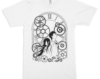 Steins Gate Graphic T-Shirt, Men's Women's Sizes (met-248)
