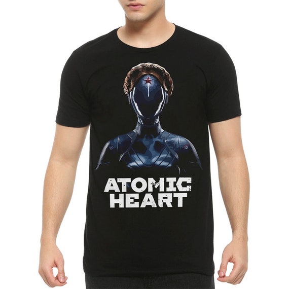 Atomic Heart Twin Robot T-shirt, 100% Cotton Tee, Men's Women's