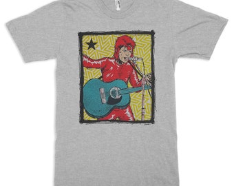David Bowie Concert T-Shirt, Men's Women's Sizes (met-051)