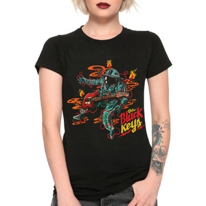 The Black Keys T-Shirt, 100% Cotton Tee, Men&#39;s Women&#39;s All Sizes (wr-146)