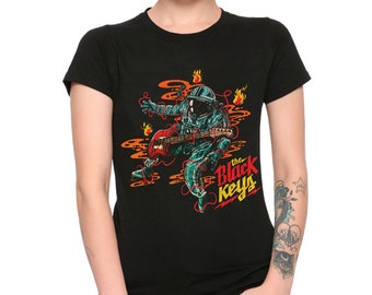 The Black Keys T-Shirt, 100% Cotton Tee, Men's Women's All Sizes (wr-146)