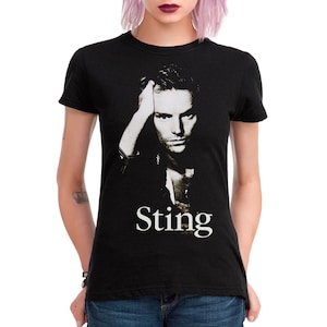 Presentator Motivatie Wereldwijd Sting Concert T-Shirt / Heren Dames Maten / Katoenen T-shirt - Etsy België