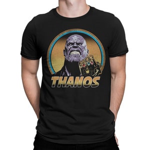 イカゲーム T.O.P THANOS T-shirt Mサイズ ネイビー Thanos T-shirt, Avengers Infinity War Shirt, Men's Women's