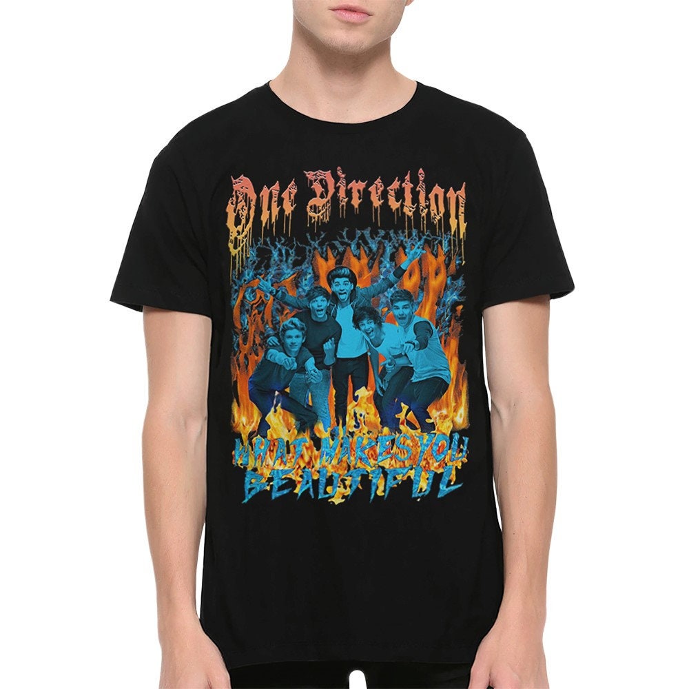 Heavy metal sale one direction shirt