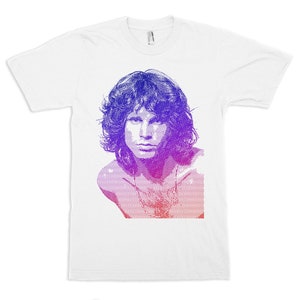 Jim Morrison The Doors T-Shirt, Men&#39;s Women&#39;s Sizes (met-045)