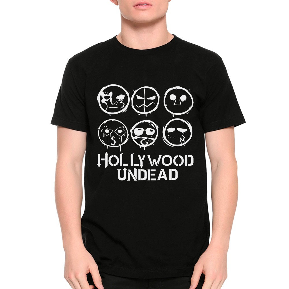 Hollywood UNDEAD バンドTシャツ Hanes Mサイズ US古着 Hollywood Undead ハリウッドアンデッド 半袖 バンドTシャツ バンドT