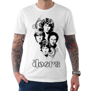 The Doors Graphic T-Shirt, Jim Morrison Shirt, Men&#39;s Women&#39;s Sizes (met-046)