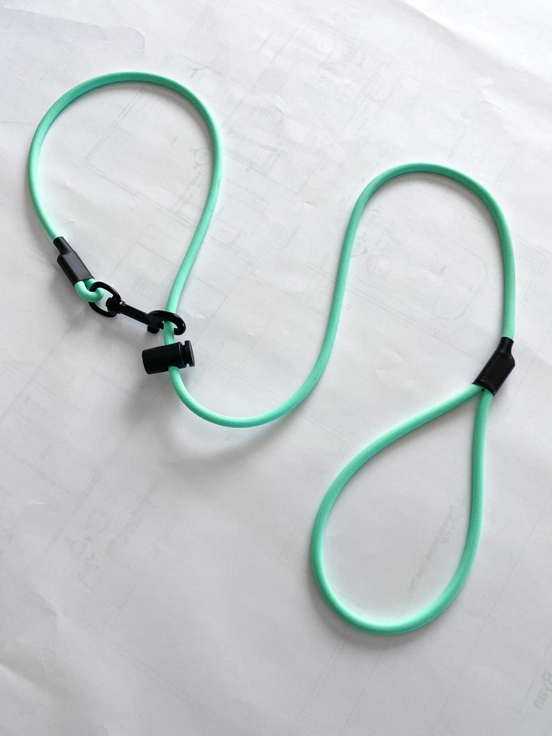 Training Leash Long Lead Rolled Biothane Rope Leash Etsy