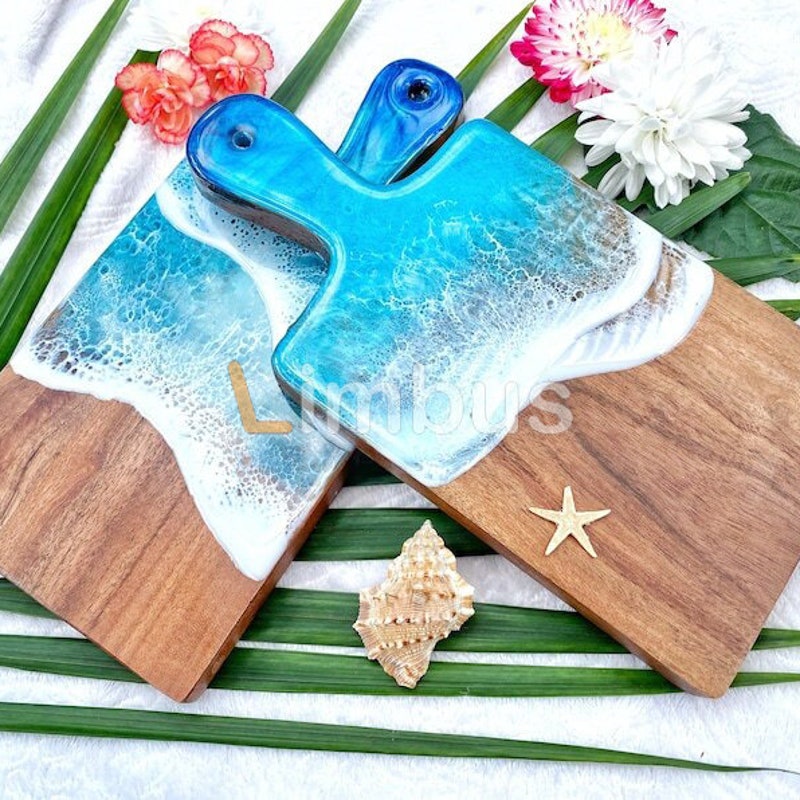 Resin Chopping Board - Etsy