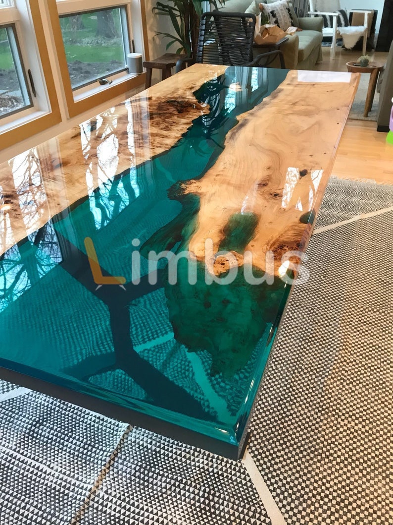 Unique Epoxy Resin Dining Table, Epoxy Counter Top, Resin Coffee Table ...
