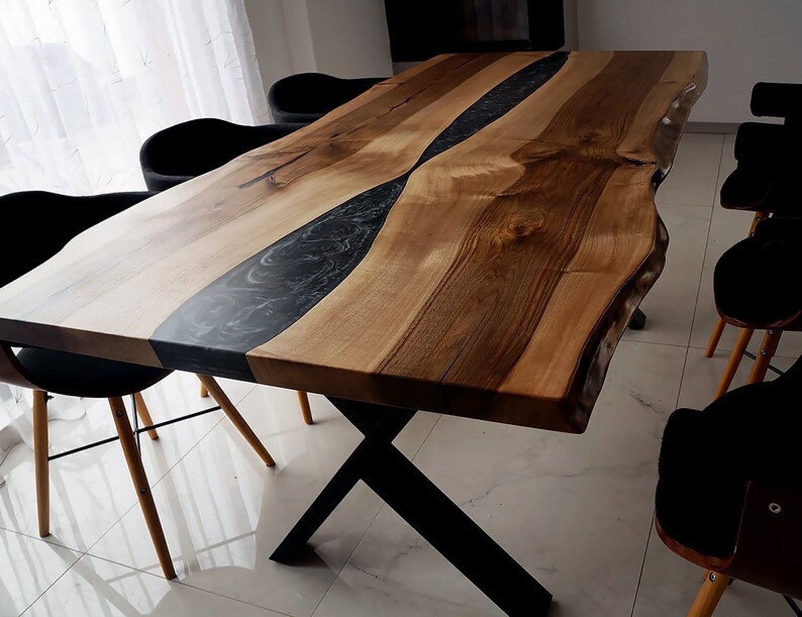 Unique Epoxy Resin Dining Table, Epoxy Counter Top, Resin Coffee Table ...