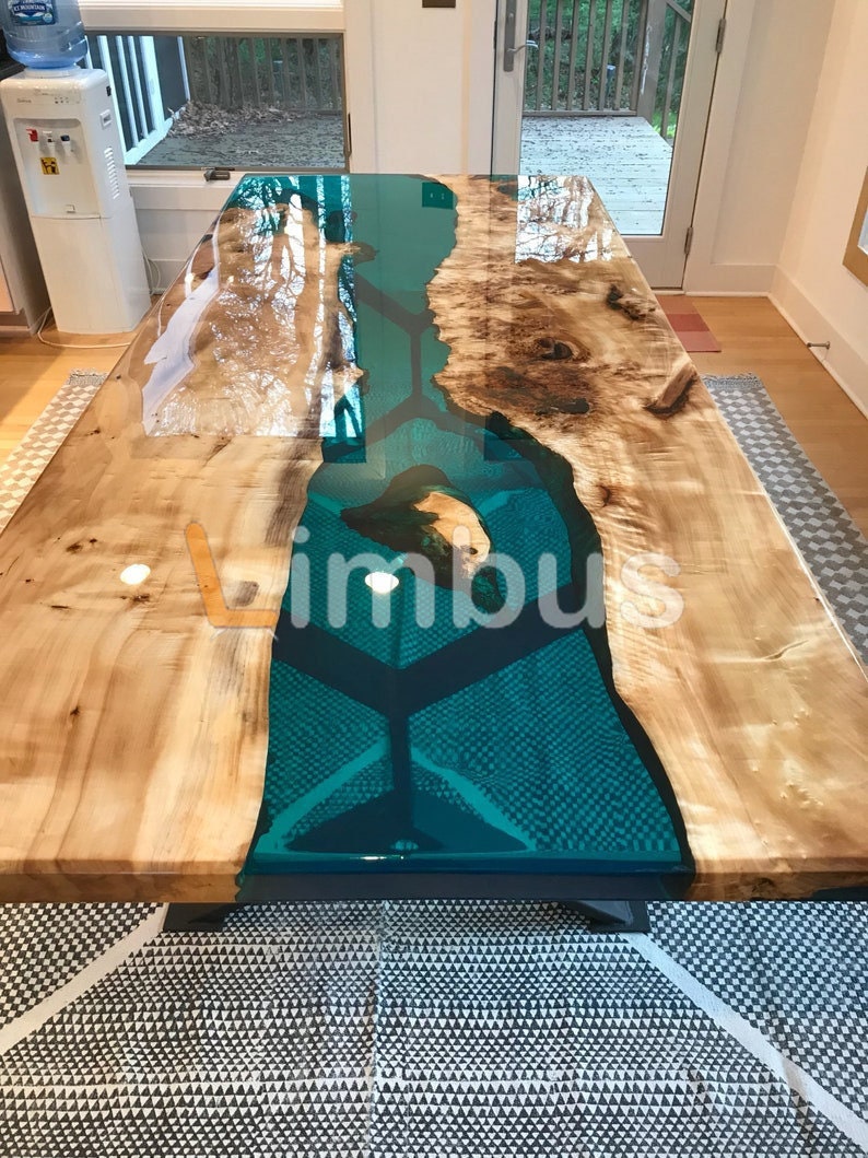 Unique Epoxy Resin Dining Table, Epoxy Counter Top, Resin Coffee Table ...