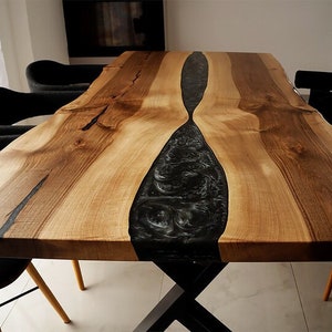 Unique Epoxy Resin Dining Table, Epoxy Counter Top, Resin Coffee Table