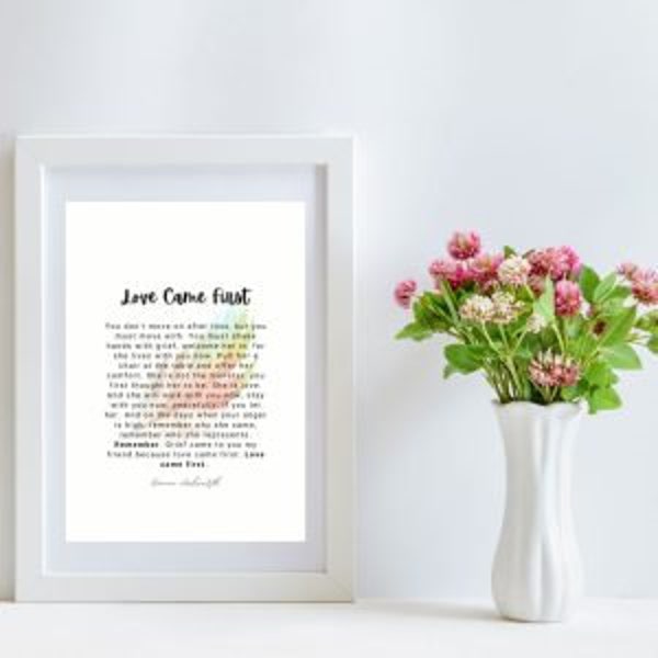 Print of First They Came Poem - Etsy