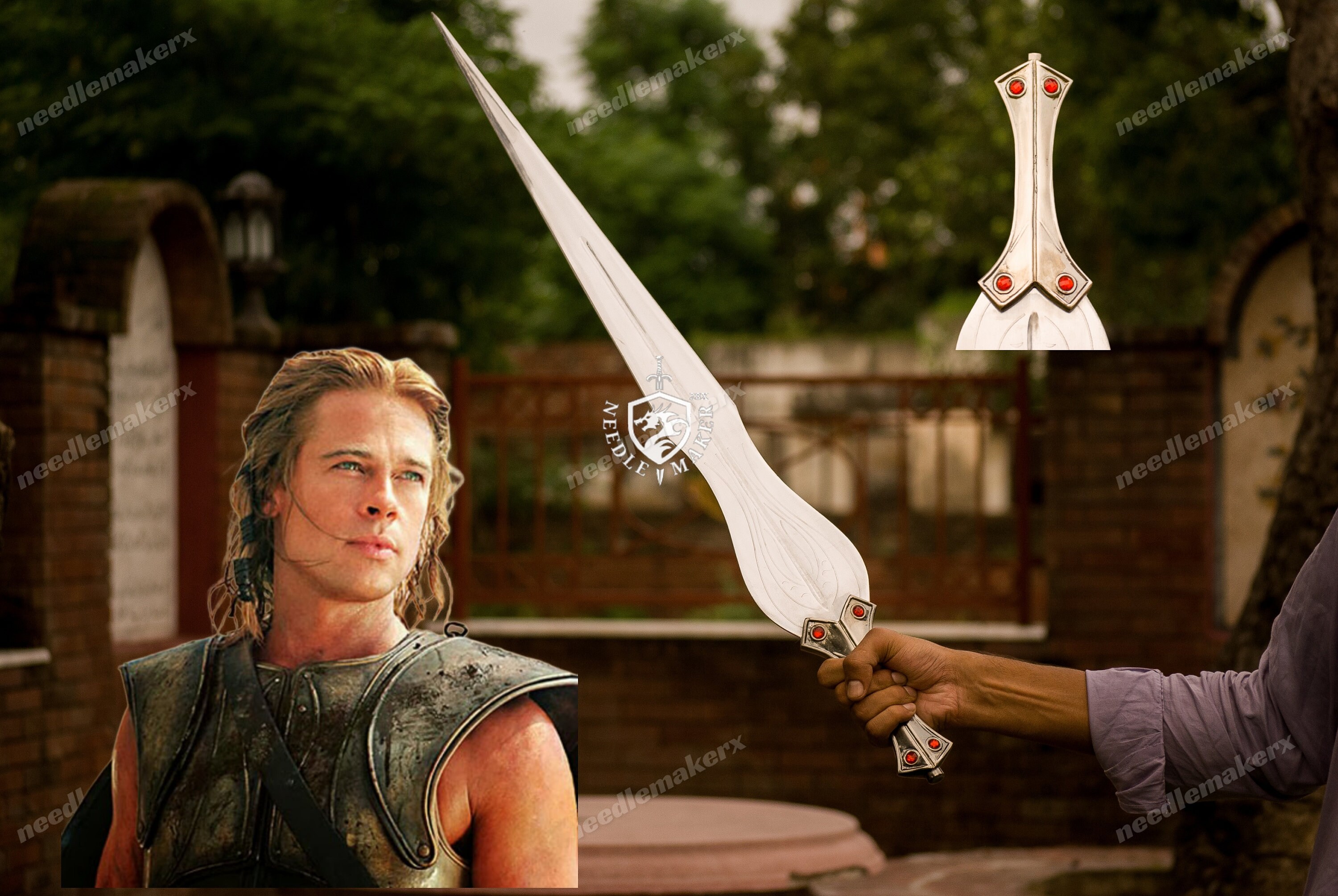 The Achilles Sword of Achilles From the Movie Troy Starring Brad Pitt,  Ancient Greek Sword, Halloween Gift, Replica Sword, Handmade Gift. - Etsy  Finland