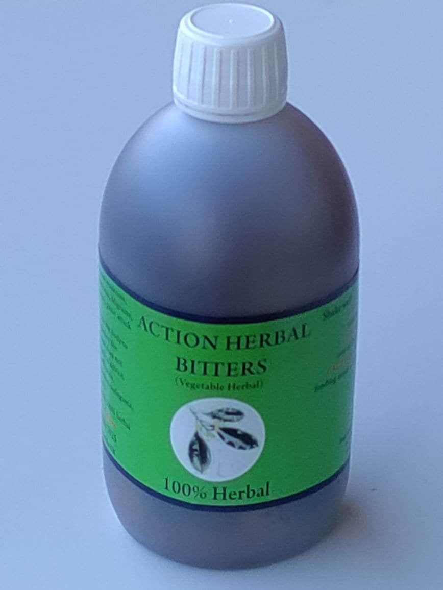 Action Bitters 100 Herbal Colon Stomach Liver Blood Tonic Etsy