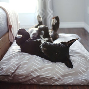 The Winston Dog Bed - Full Memory Foam With Washable & Durable Cover