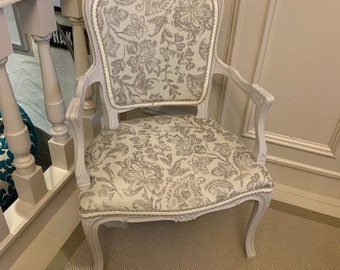 Bespoke French Louis style/Country chairs made to order. Beautifully upcycled.