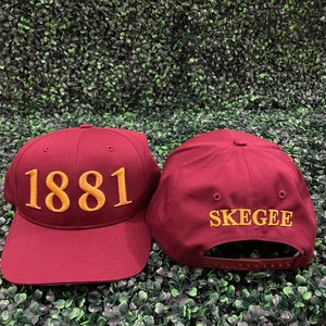 Crimson and Gold 1881 Snapback