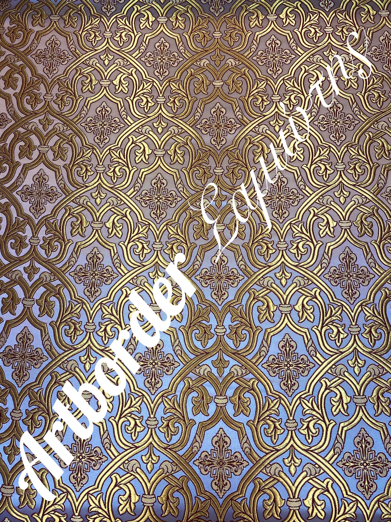 Metallic Brocade 180cm. and Simple Metallized Brocade 180cm. / Metallic ...