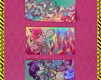 Scenecore Holographic Stickers