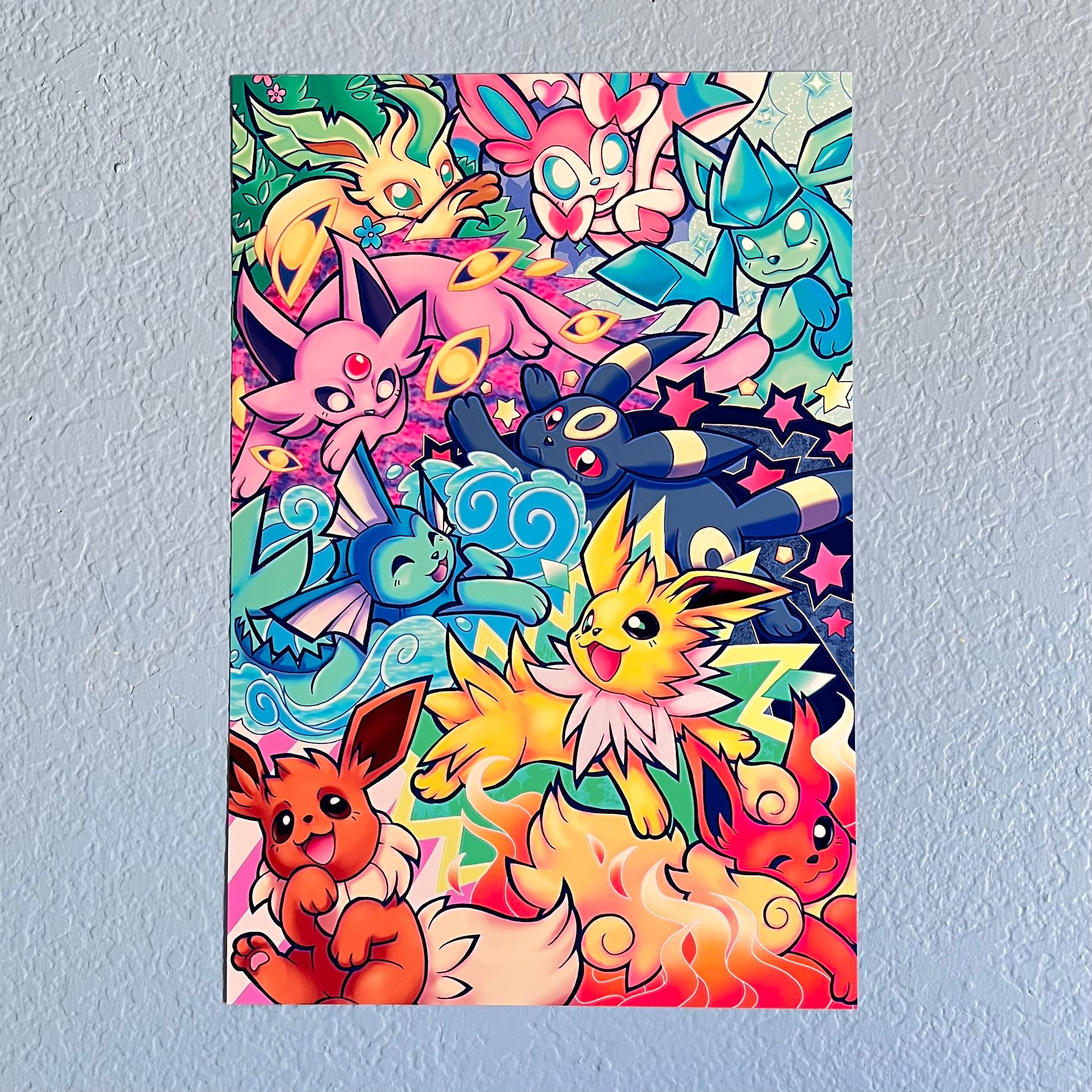 Eevee Evolution #3 Poster