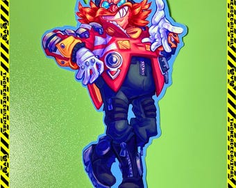 Doctor Eggman Sonic Adventure Sticker