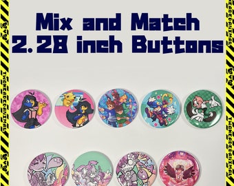 Mix and Match Button Pack